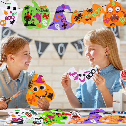 This Halloween foam sticker set is perfect for kids to create fun DIY Halloween crafts and decorate for the holiday