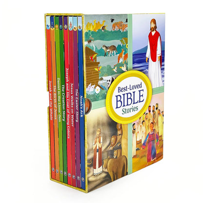 Explore timeless biblical tales with the 8-book Library Boxed Gift Set