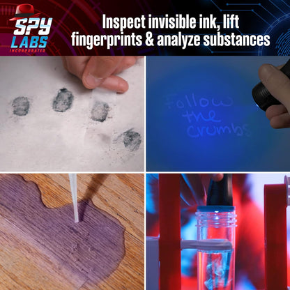 Assume the role of a forensic scientist with the Forensic Investigation Kit