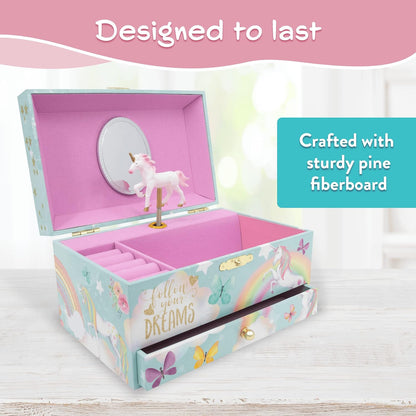 Unicorn Musical Jewelry Box