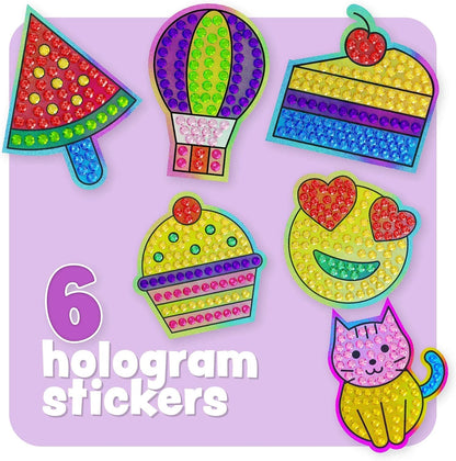 Create sparkling crafts with the Dan&Darci Gem Art Kit!