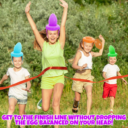 Introduce a new level of fun to your Easter celebration with this ArtCreativity egg balancing race game