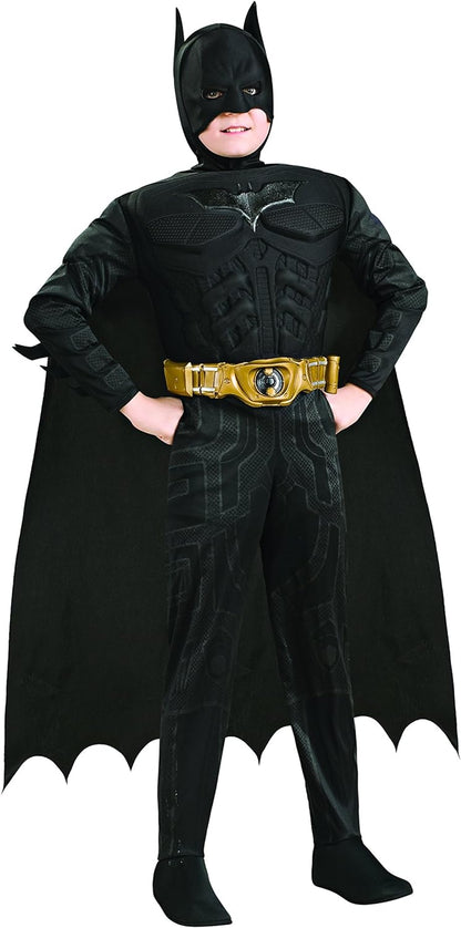Transform your little hero into the iconic Batman Dark Knight