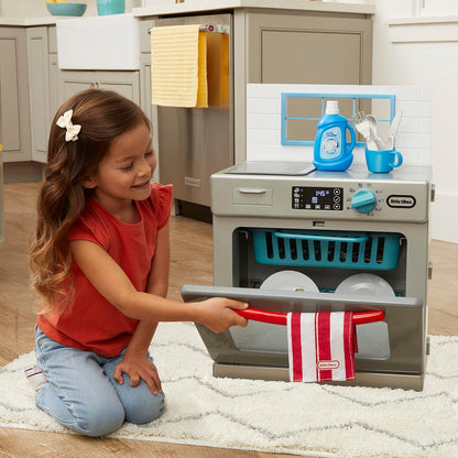 The First Dishwasher for Toddlers with Realistic Lights and Sounds