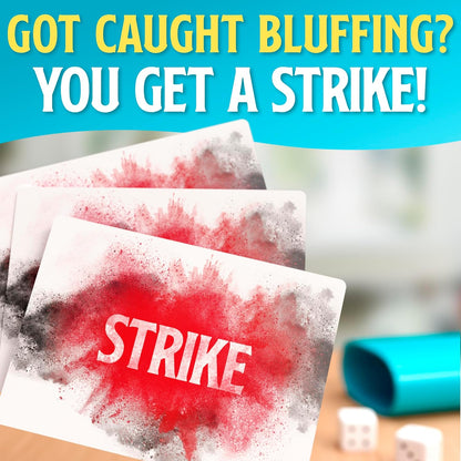 Experience hilariously competitive gameplay with Bamboozled, a fast-paced bluffing game