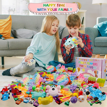 These fun and educational toys are great goodie bag stuffers for kids, 356-pieces