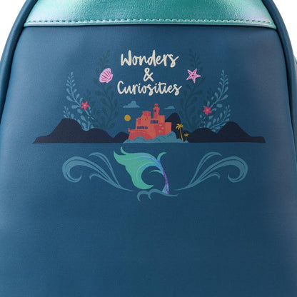 Experience the magic of Disney's Little Mermaid with this officially licensed faux leather mini backpack