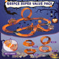 Take an exciting and immersive journey through a thrilling castle in spooky fun with Halloween track car toys