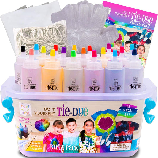 Hapinest Tie Dye Party Kit Arts and Crafts for Kids