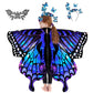 Upgrade your Halloween butterfly costume with our vibrant Butterfly Wings cape