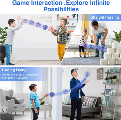 The Flying Orb Ball is a flexible, light and durable hover ball with intelligent protection