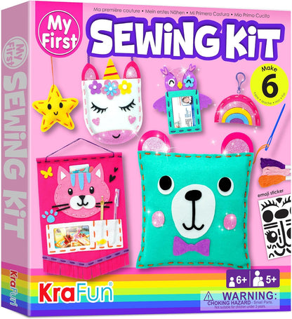 Introduce your child to sewing and crafting with this beginner kit