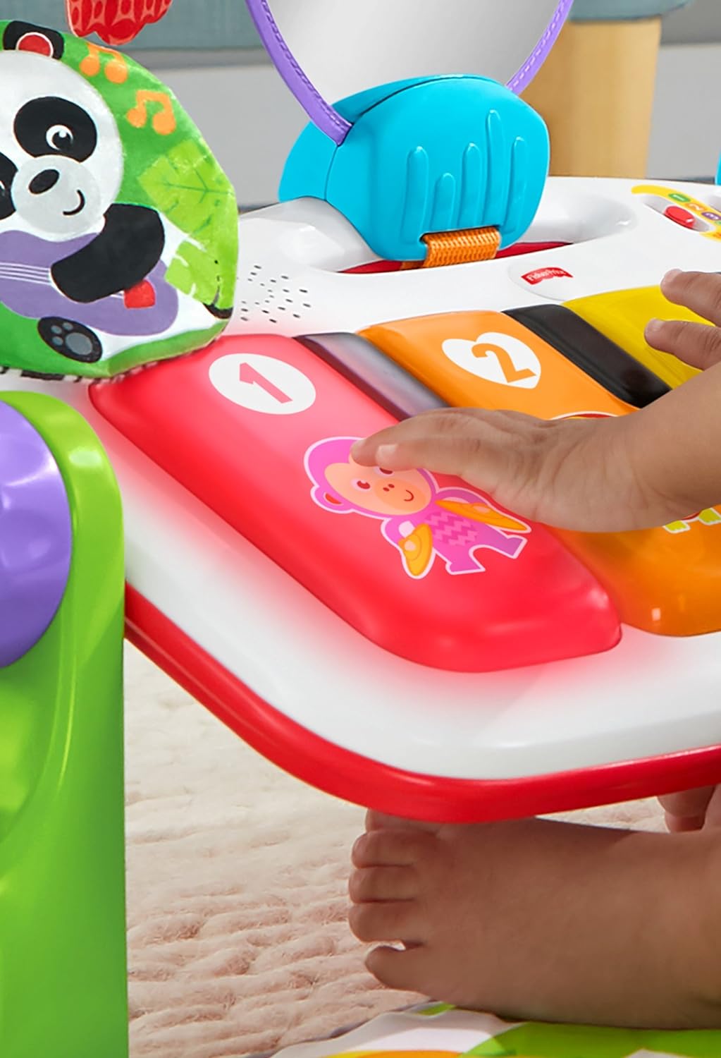 Fisher-Price Baby Playmat Deluxe Kick & Play Piano Gym