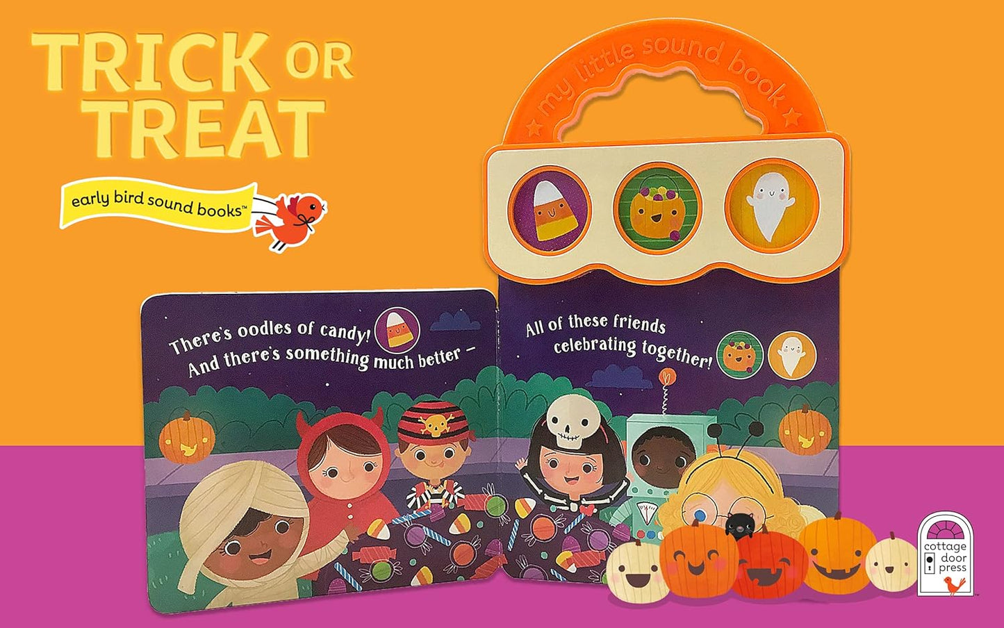 Trick Or Treat Sound Halloween Board Book