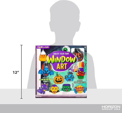 Create Your Own Halloween Window Art Fun Activity