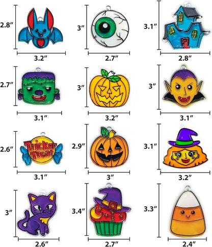 Create Your Own Halloween Window Art Fun Activity