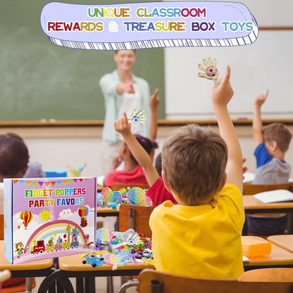 These fun and educational toys are great goodie bag stuffers for kids, 356-pieces