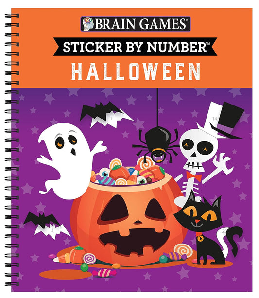 Halloween Sticker by Number