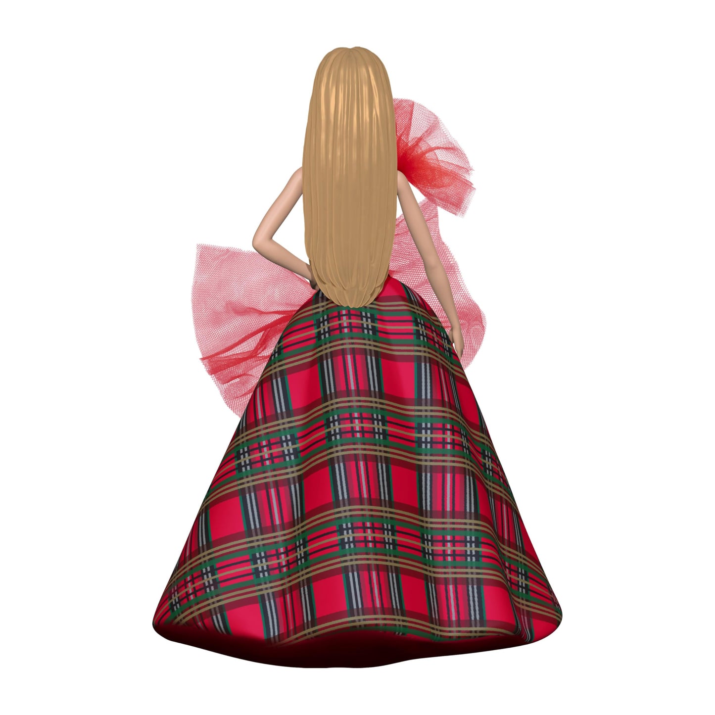 Inspired by this year's new Holiday Barbie Doll, the 2024 Holiday Barbie Hallmark Keepsake Christmas ornament adds a dazzling touch of glamour to the tree