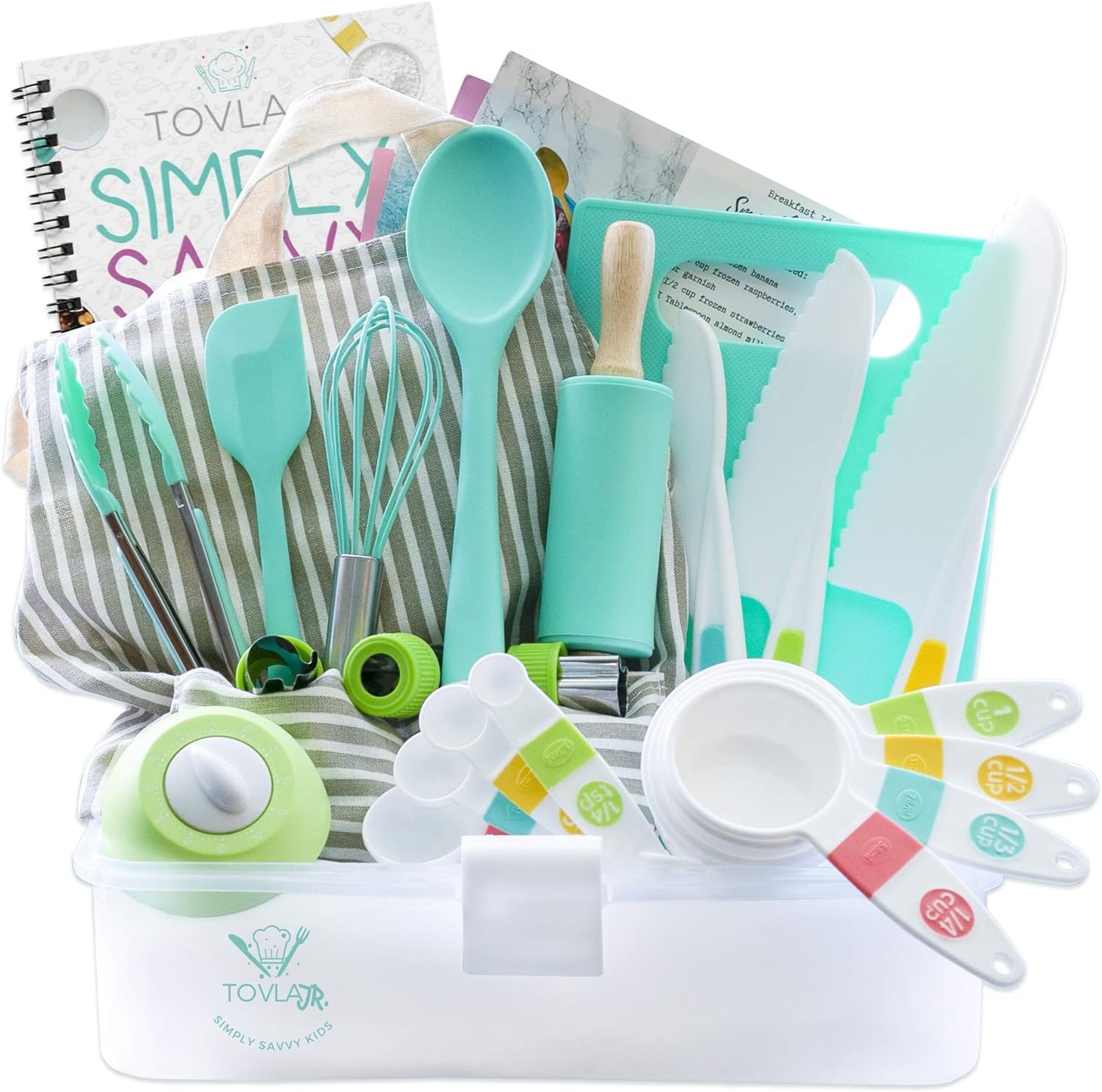 Kid's Cooking and Baking Gift Set with Storage Case