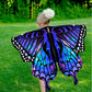 Upgrade your Halloween butterfly costume with our vibrant Butterfly Wings cape