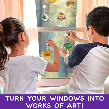 Create Your Own Halloween Window Art Fun Activity