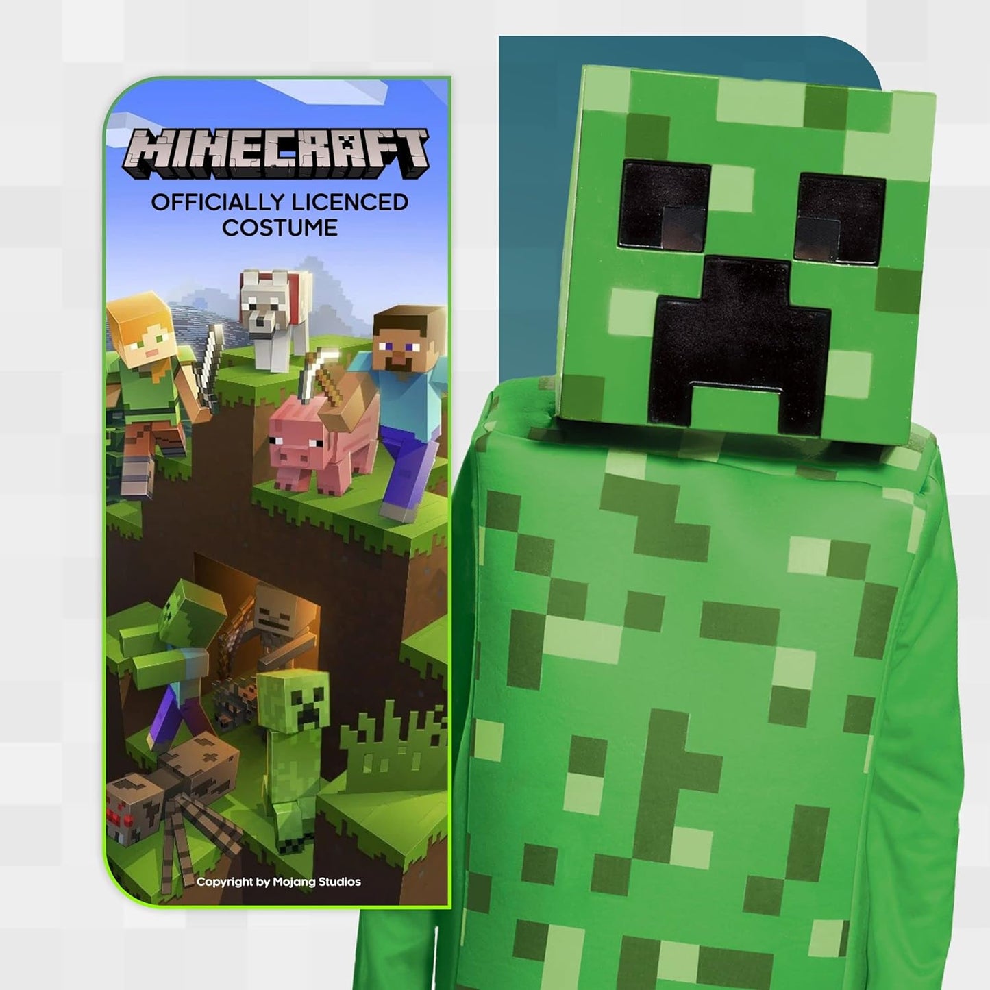 If you love Minecraft then you will love this very cool costume