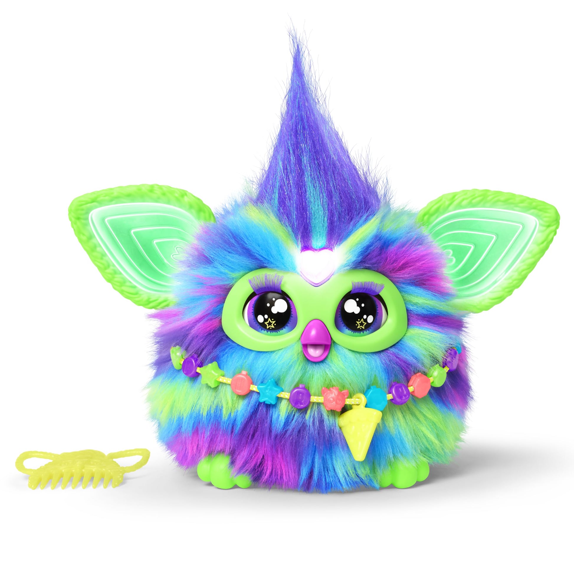 Furby Galaxy Edition, Glow in The Dark, Interactive Plush Toys (Amazon Exclusive)