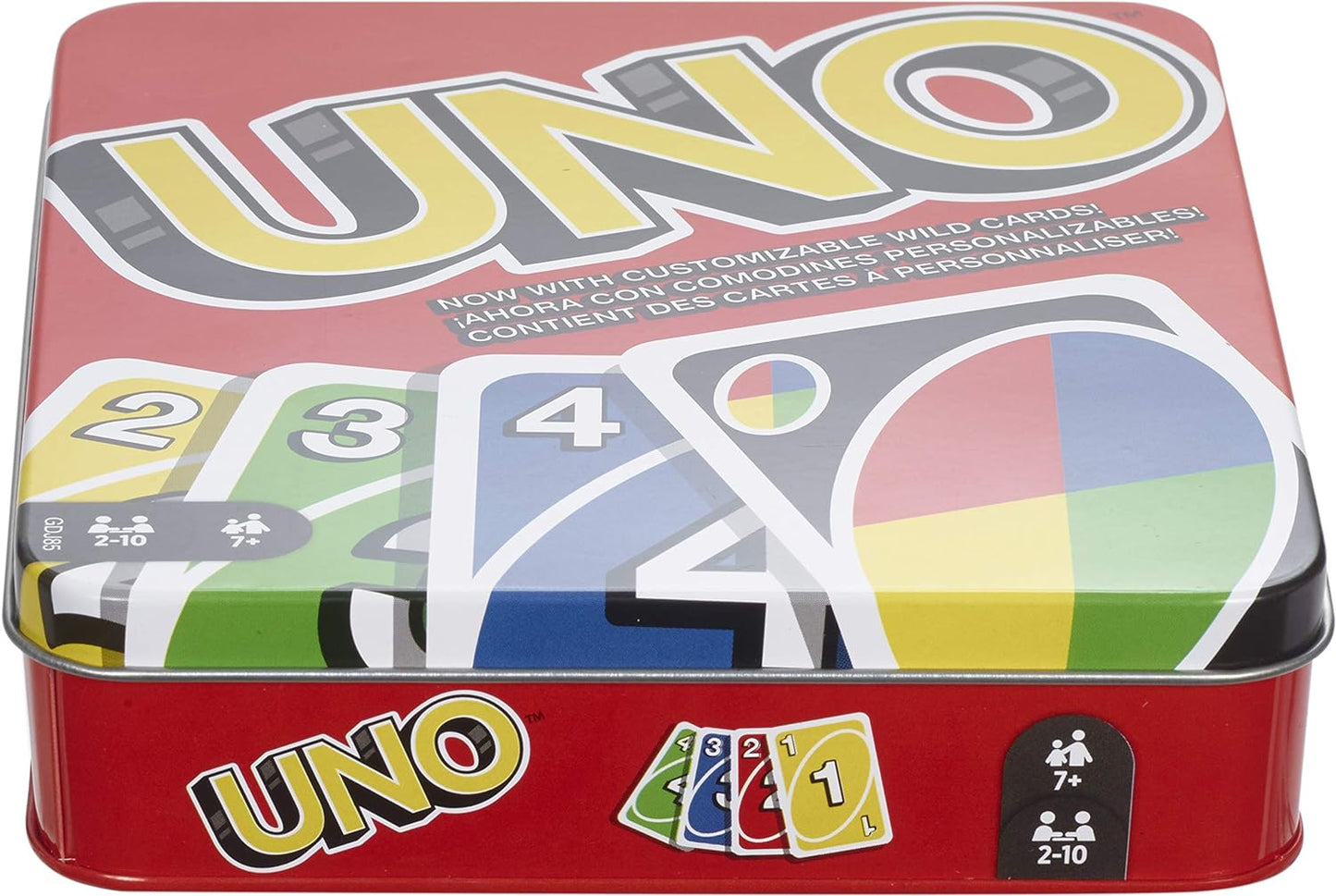 UNO Card Game in Storage Tin Box