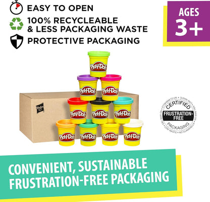 Play-Doh Modeling Compound 10-Pack Case