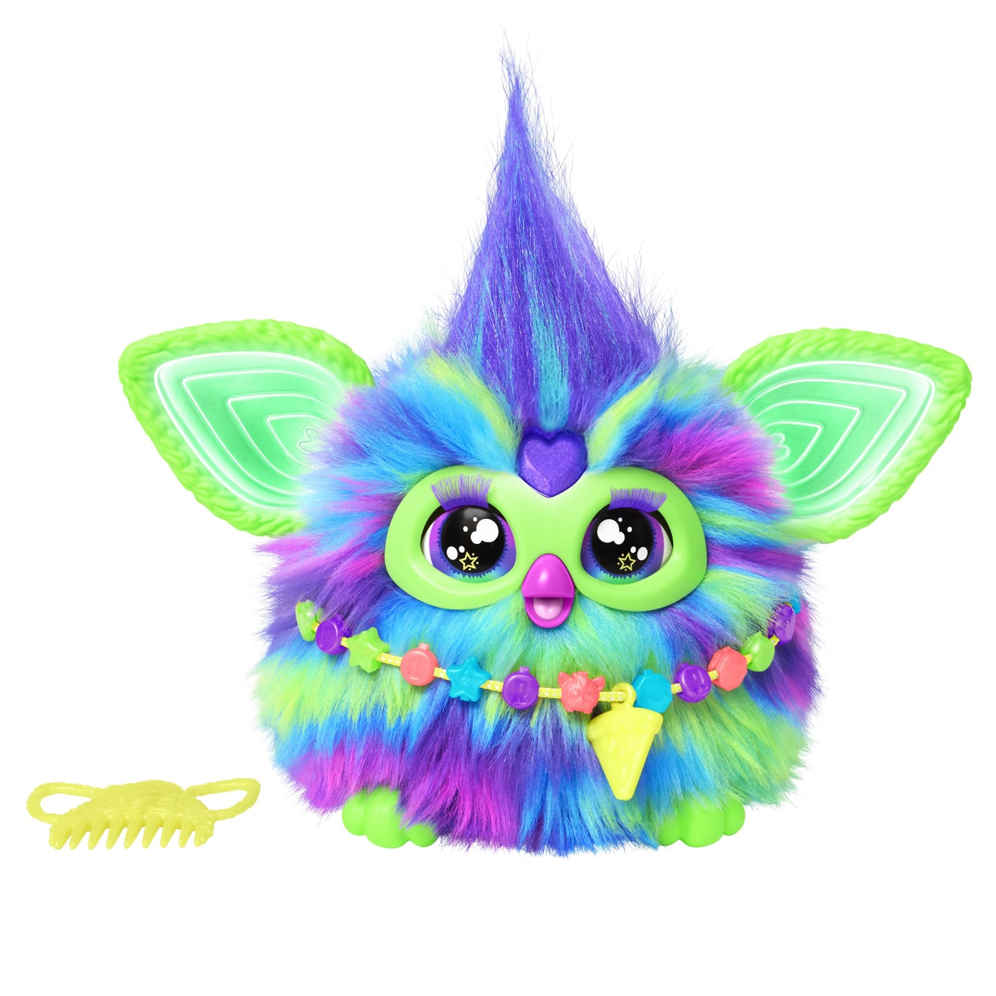 Furby Galaxy Edition, Glow in The Dark, Interactive Plush Toys (Amazon Exclusive)