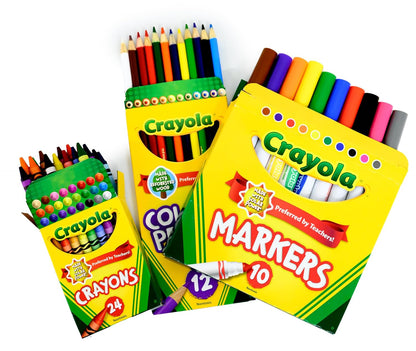 Simplify your back to school shopping with a convenient School Supply Box - 32pcs