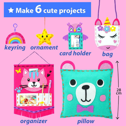 Introduce your child to sewing and crafting with this beginner kit