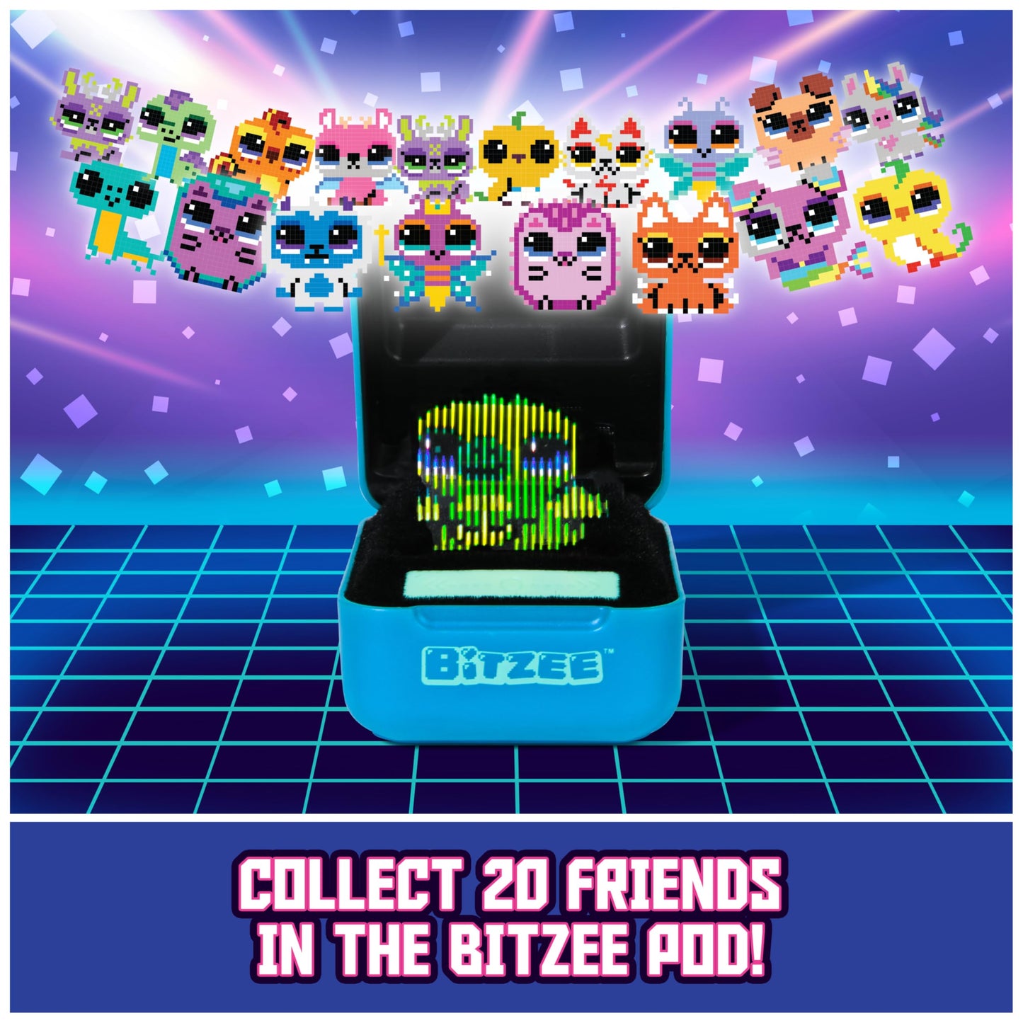 Bitzee Magicals are interactive digital friends that respond to movements and touch