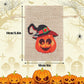 Halloween Trick or Treat Burlap Gift Bags with Drawstring