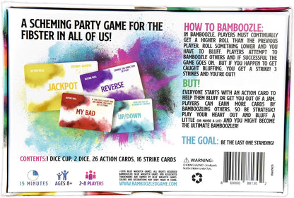 Experience hilariously competitive gameplay with Bamboozled, a fast-paced bluffing game