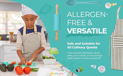 Kid's Cooking and Baking Gift Set with Storage Case