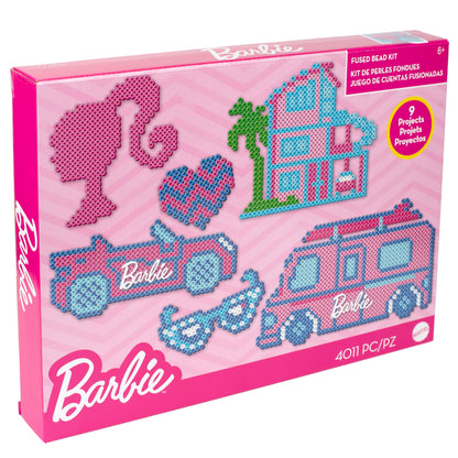 Create iconic Barbie designs with this deluxe fuse bead activity kit from Perler