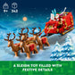 Experience the magic of Christmas with LEGO Santa's Sleigh toy