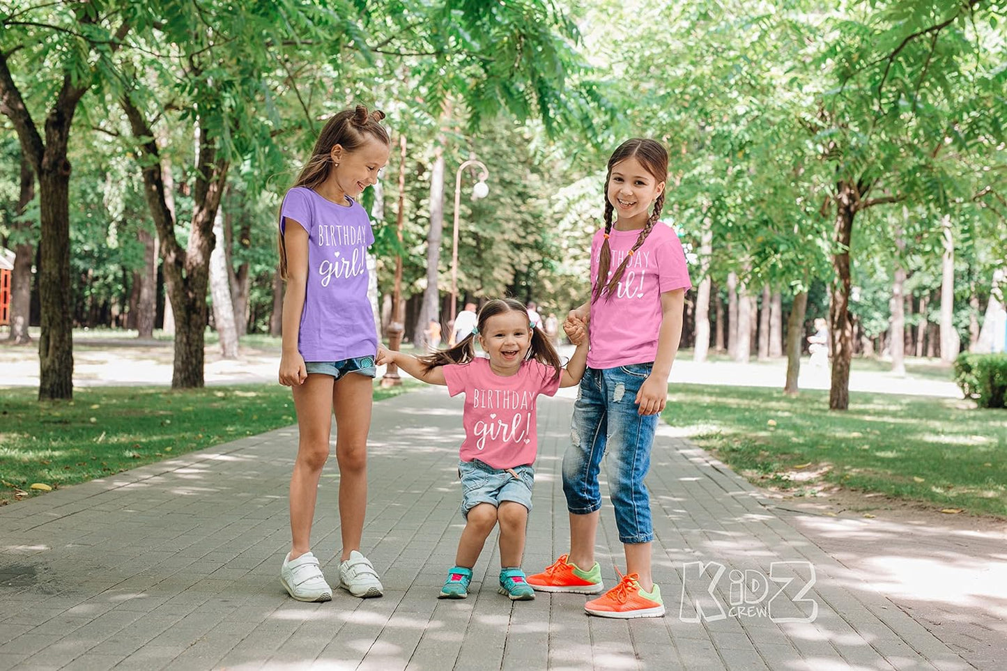 Happy Birthday Short Sleeve T-Shirt - Mauve Heather