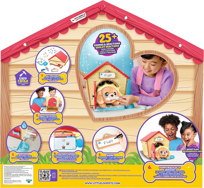 My Puppy's Home Interactive Plush Toy Puppy & Kennel