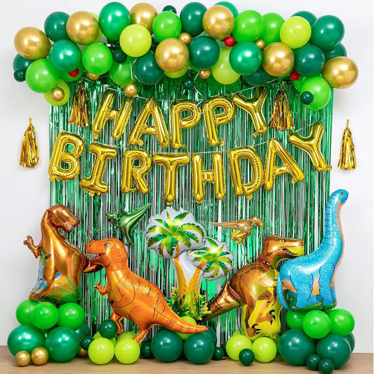 Dinosaur Birthday Party Decorations & Balloons Arch Garland Kit