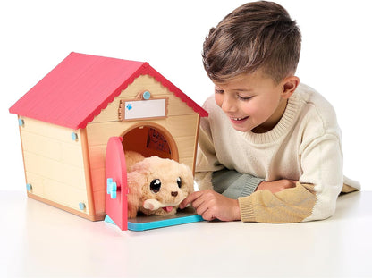 My Puppy's Home Interactive Plush Toy Puppy & Kennel