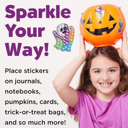 Explore your artistic side this Halloween with the Big Gem Diamond Painting Kit!