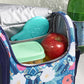 These reusable Fit + Fresh Cool Coolers Slim Ice Packs are slim, compact and fun - Set of 4