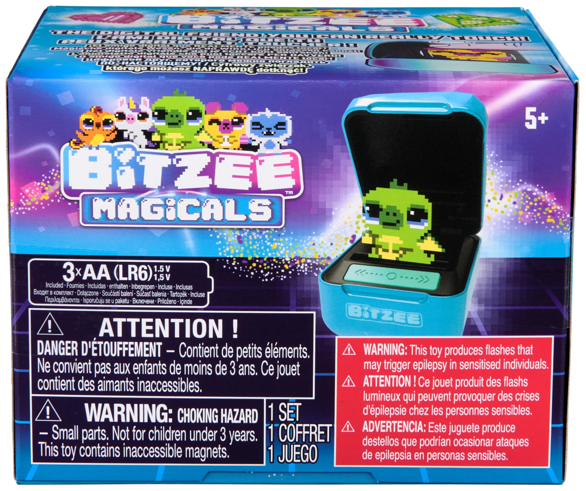 Bitzee Magicals are interactive digital friends that respond to movements and touch