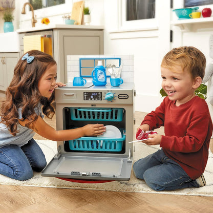 The First Dishwasher for Toddlers with Realistic Lights and Sounds