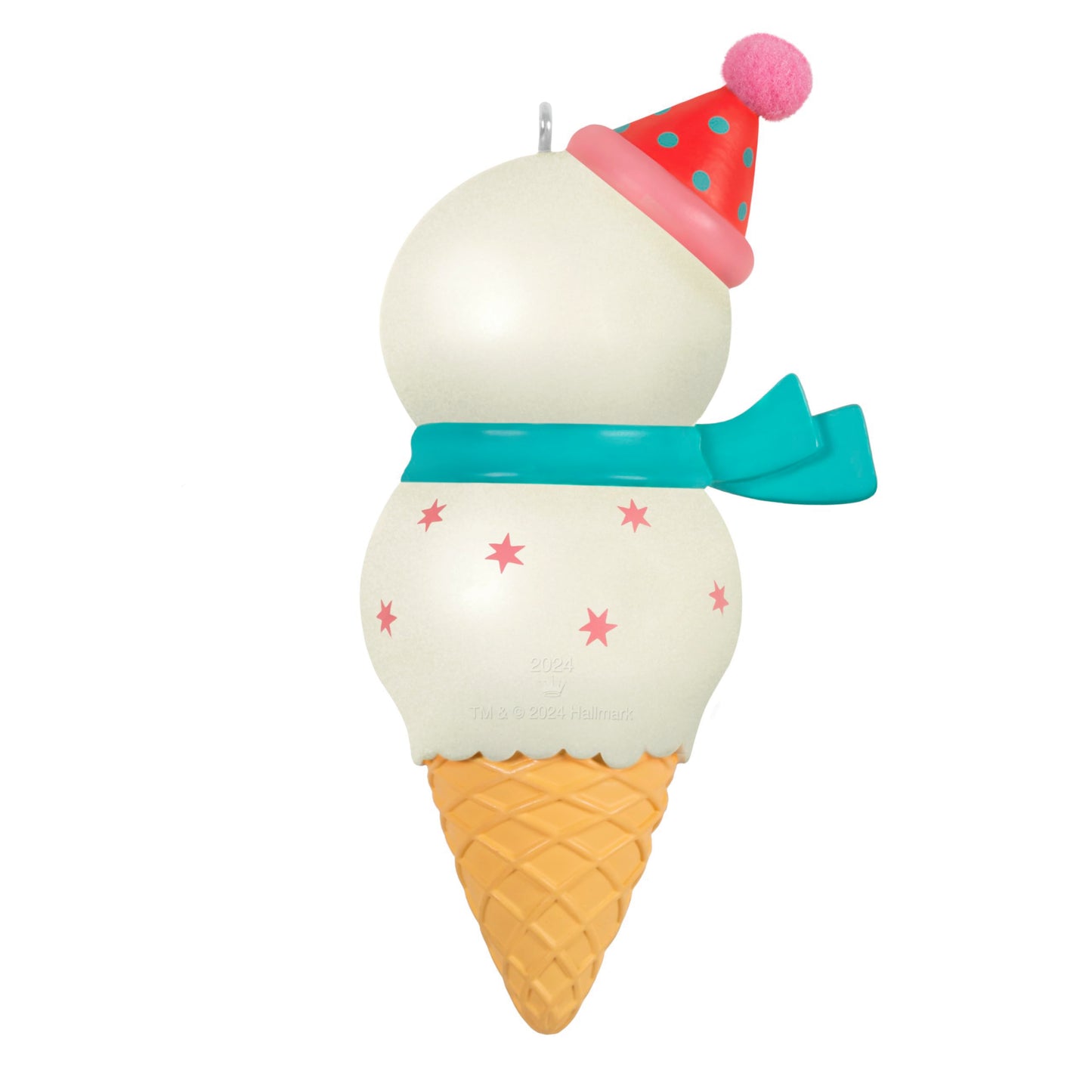 Sweeten the holidays with this cute Daughter Snowman Ice Cream Cone Hallmark Keepsake Christmas ornament