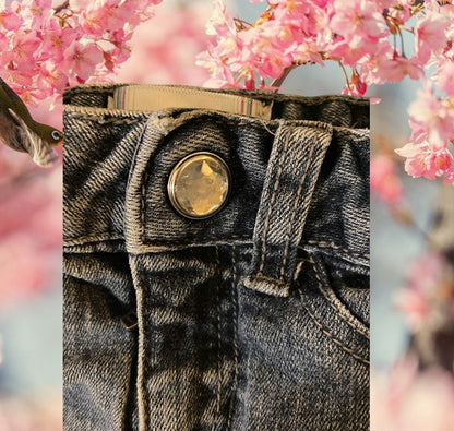 Get your girl ready for warmer weather with our cool Piper sequin denim frayed shorts