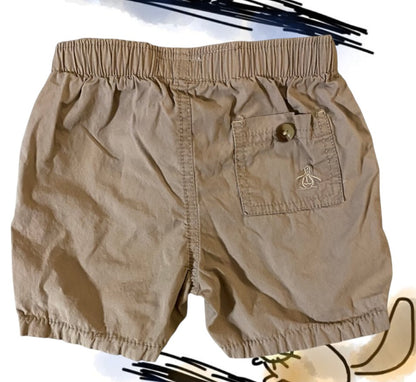 These Original Penguin Boy's Shorts are designed with a pull-up elastic waistband and 3 pockets, making them perfect for any active toddler